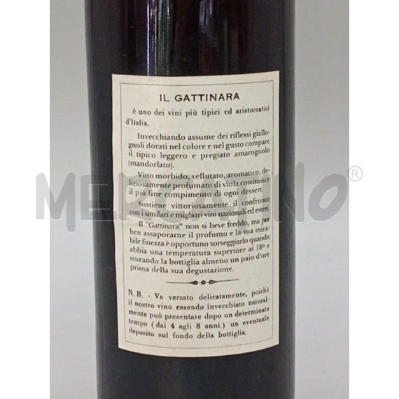 VINO GATTINARA FRANCHINO MARCO E FIGLIO 1982 | Mercatino dell'Usato Moncalieri bengasi 4
