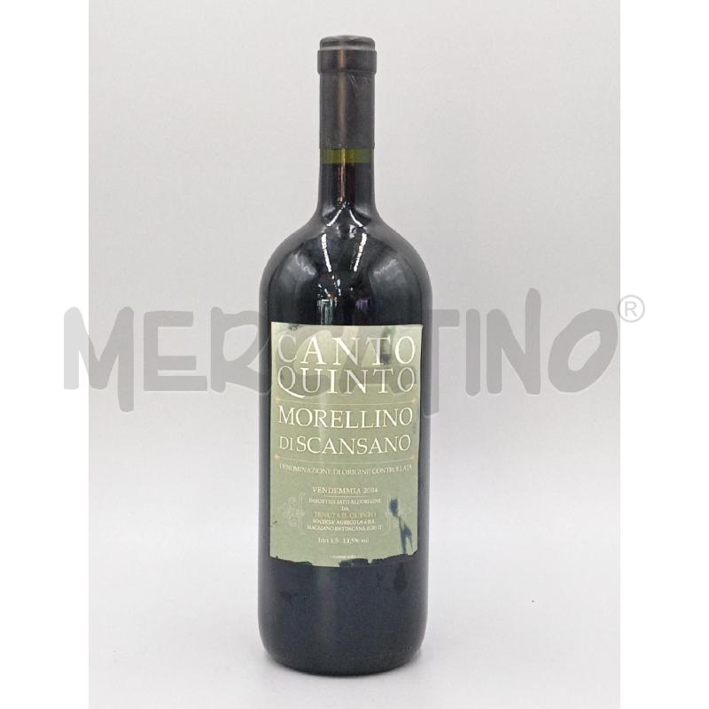 VINO MORELLINO DI SCANSANO CANTO QUINTO 1.5 LT | Mercatino dell'Usato Moncalieri bengasi 1