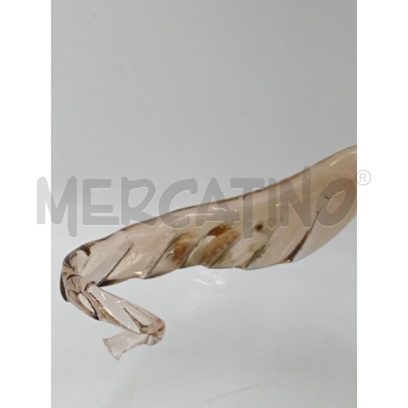 VOLPE VETRO SOFFIATO CM 18 X 12 | Mercatino dell'Usato Moncalieri bengasi 5