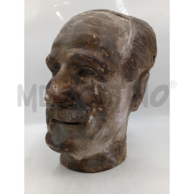 VOLTO GESSO FIRMATO ALTO CM 31 | Mercatino dell'Usato Moncalieri bengasi 2