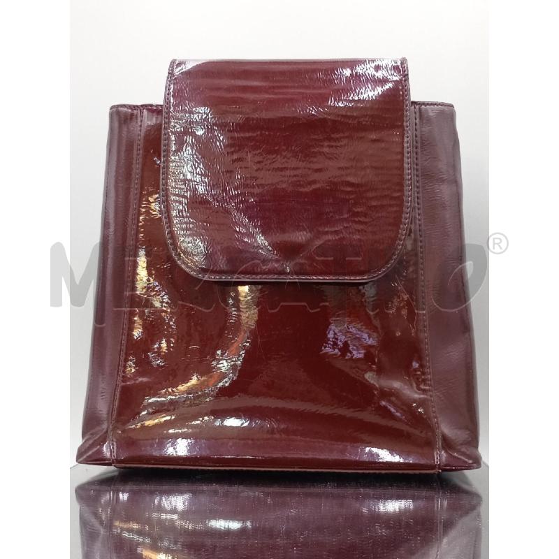 ZAINETTO DONNA MAX & CO BORDEAUX VERNICE | Mercatino dell'Usato Moncalieri bengasi 1
