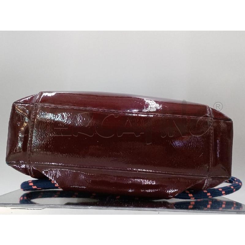 ZAINETTO DONNA MAX & CO BORDEAUX VERNICE | Mercatino dell'Usato Moncalieri bengasi 4
