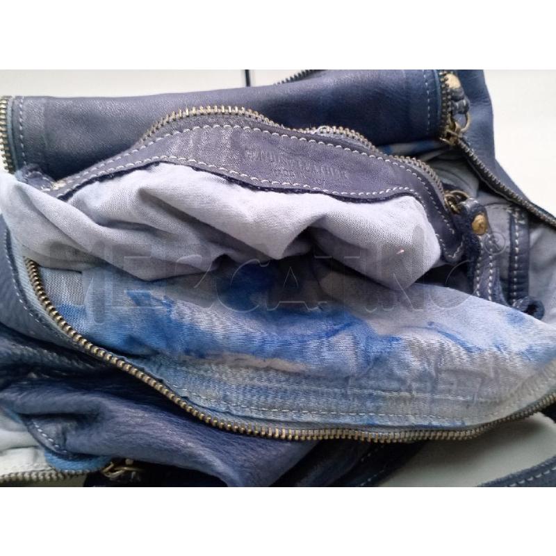 ZAINO DONNA BLU PELLE | Mercatino dell'Usato Moncalieri bengasi 5