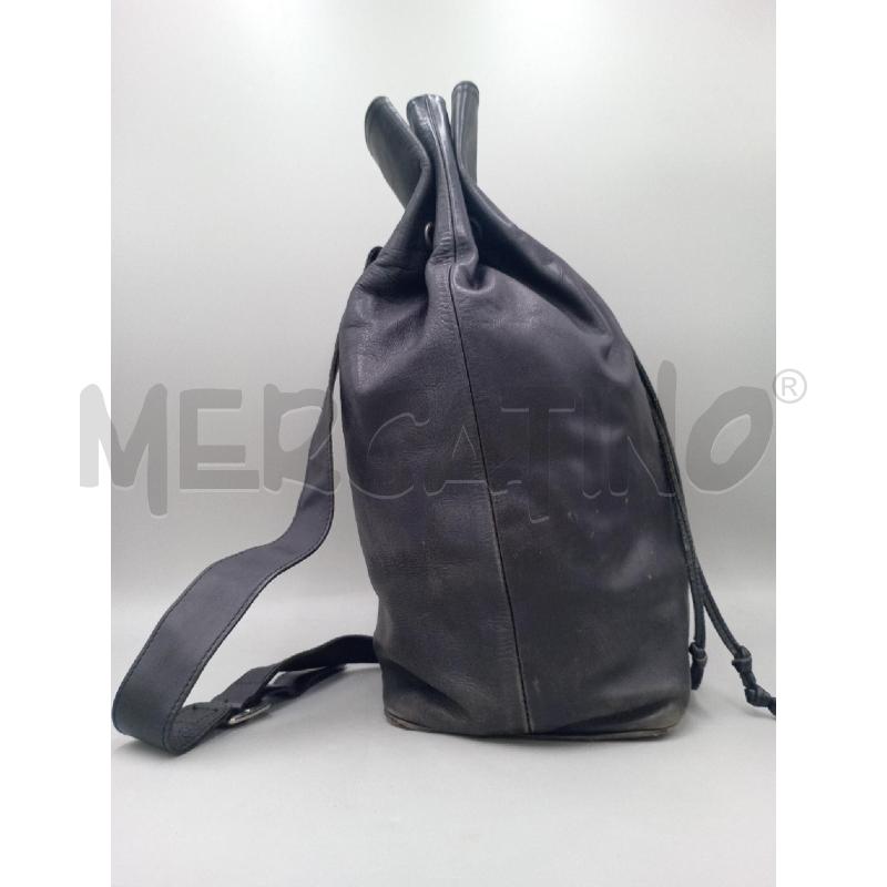 ZAINO DONNA TRATTI PELLE NERA MONOSPALLA | Mercatino dell'Usato Moncalieri bengasi 3