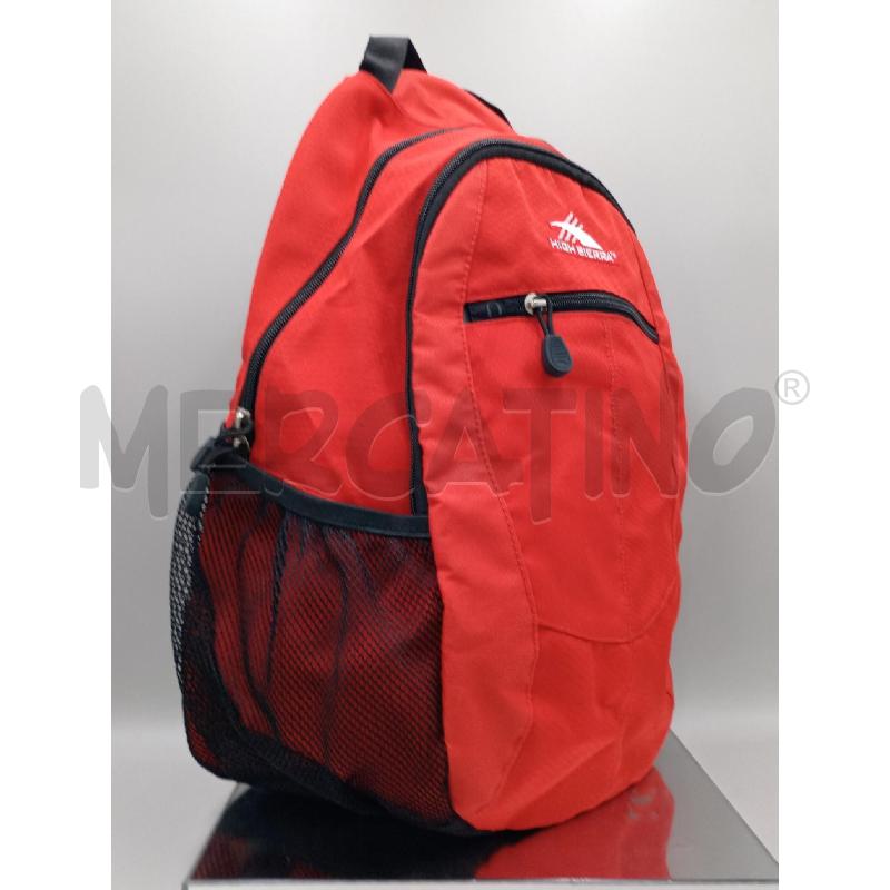 ZAINO HIGH SIERRA ROSSO | Mercatino dell'Usato Moncalieri bengasi 4