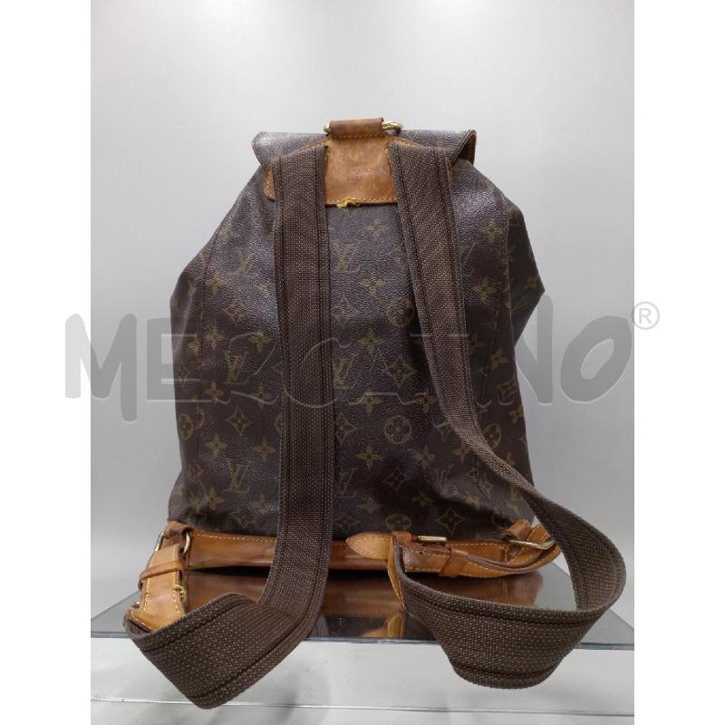 ZAINO LOUIS VUITTON MONTSOURIS MONOGRAM CON DIFETTO | Mercatino dell'Usato Moncalieri bengasi 3