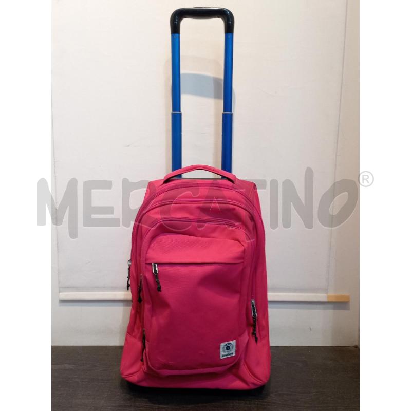 ZAINO SCUOLA INVICTA TROLLY ROSA  | Mercatino dell'Usato Moncalieri bengasi 1