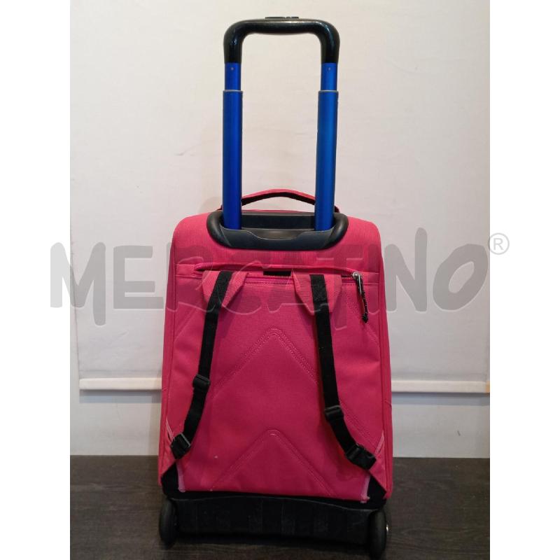 ZAINO SCUOLA INVICTA TROLLY ROSA  | Mercatino dell'Usato Moncalieri bengasi 2