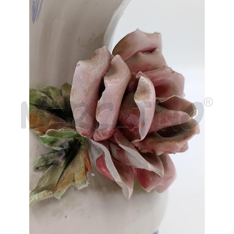 ZUPPIERA CENTROTAVOLA CERAMICA SBECCATA CAPOMONTE | Mercatino dell'Usato Moncalieri bengasi 5