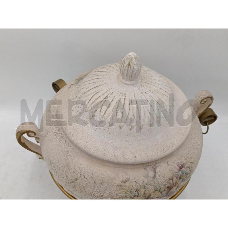 ZUPPIERA KITCH BASE FERRO DORATA | Mercatino dell'Usato Moncalieri bengasi 2