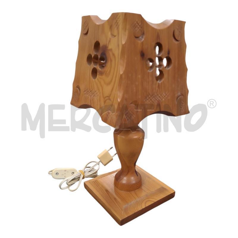 ABAT JOUR LEGNO PINO ARTIGIANALI 33X17X17 | Mercatino dell'Usato Frossasco 1