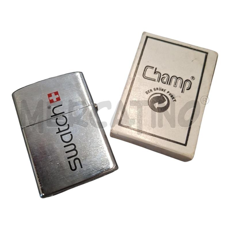 ACCENDINO DA COLLEZIONE CHAMP SWATCH | Mercatino dell'Usato Frossasco 1