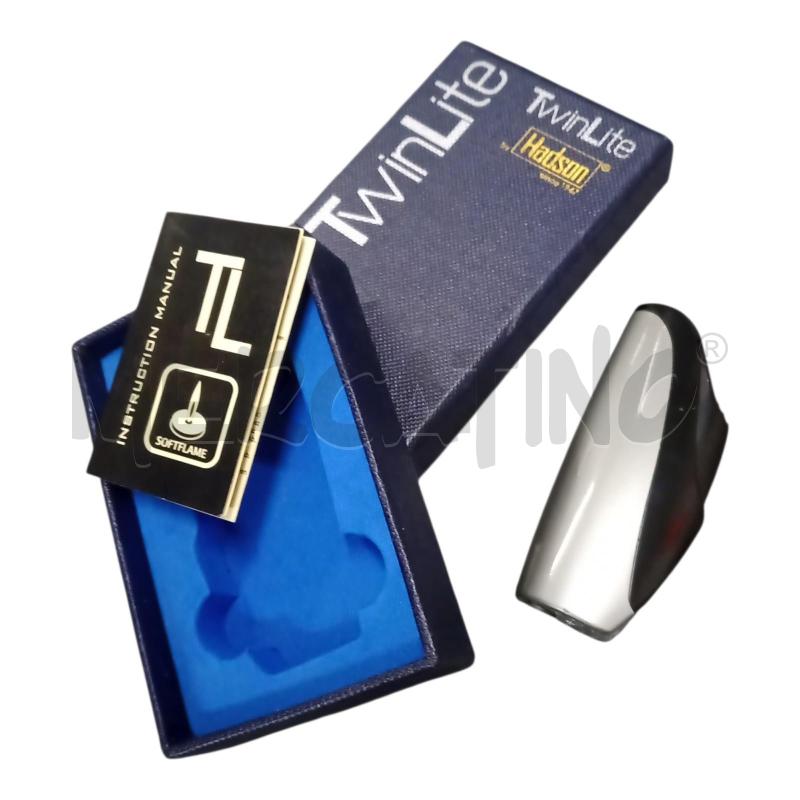 ACCENDINO DA COLLEZIONE GRI/NERO TWINLITE HADSON | Mercatino dell'Usato Frossasco 1