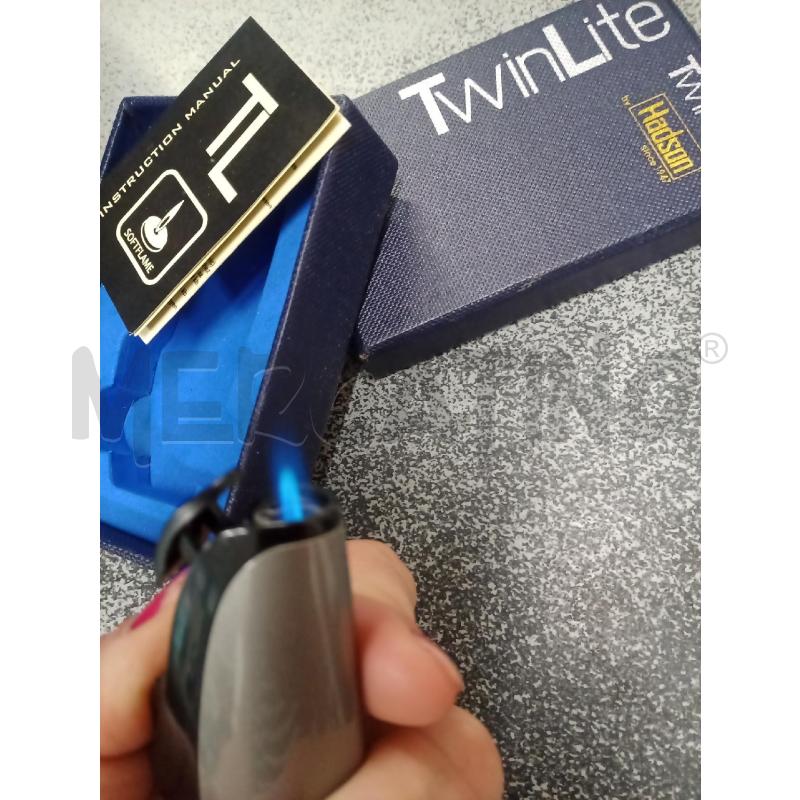 ACCENDINO DA COLLEZIONE GRI/NERO TWINLITE HADSON | Mercatino dell'Usato Frossasco 2