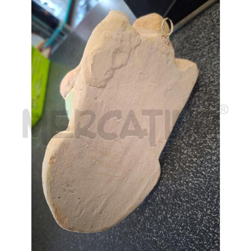 ACQUASANTIERA GESSO COLORATO | Mercatino dell'Usato Frossasco 3