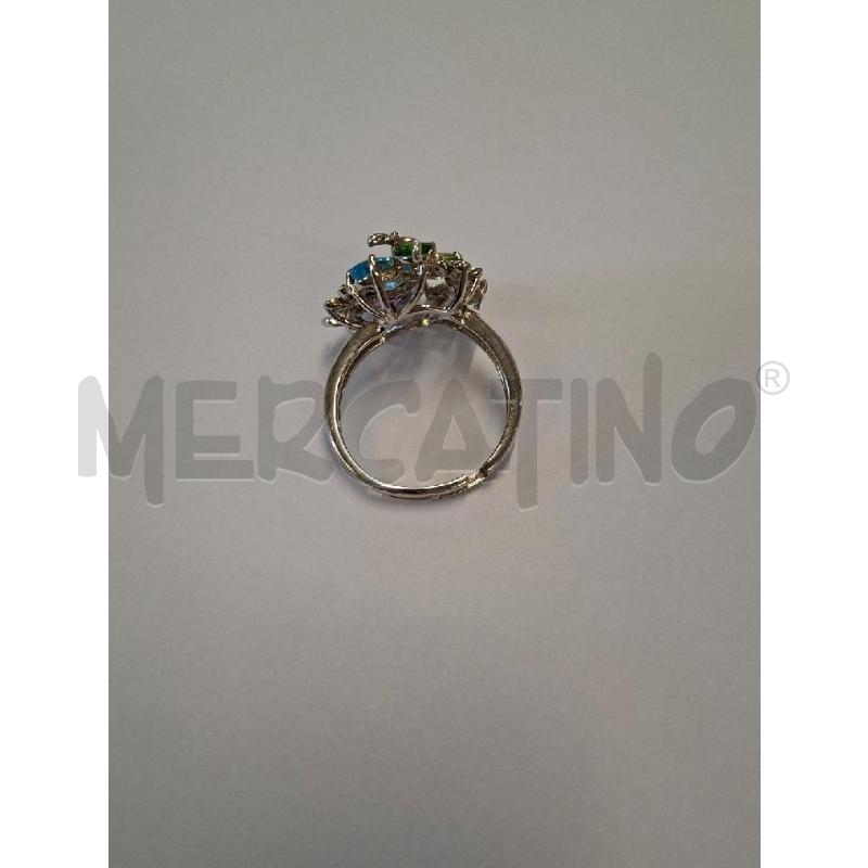 ANELLO DONNA LAM BRILL COL FIORELLINI | Mercatino dell'Usato Frossasco 2