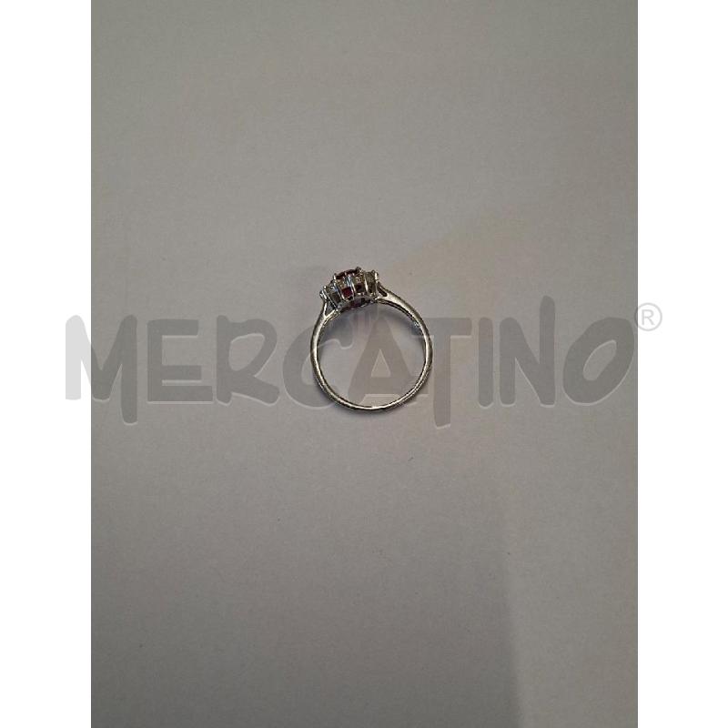 ANELLO DONNA LAM BRILL ROSSO/BCO | Mercatino dell'Usato Frossasco 3