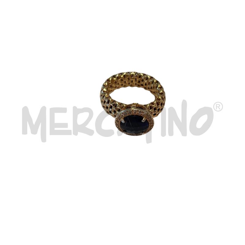 ANELLO DONNA LAM DOR PIETRA BLU | Mercatino dell'Usato Frossasco 1