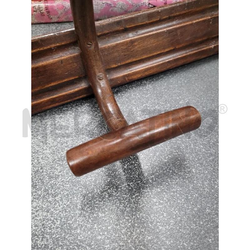 APPENDI ABITI L50 3P LEGNO SCURO THONET | Mercatino dell'Usato Frossasco 2