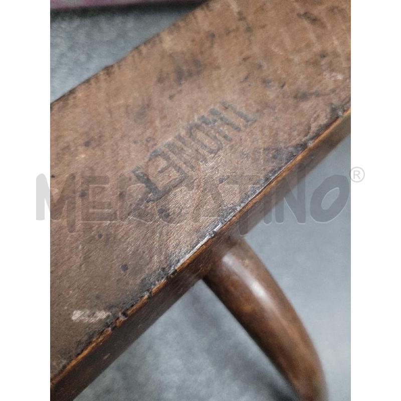 APPENDI ABITI L50 3P LEGNO SCURO THONET | Mercatino dell'Usato Frossasco 3