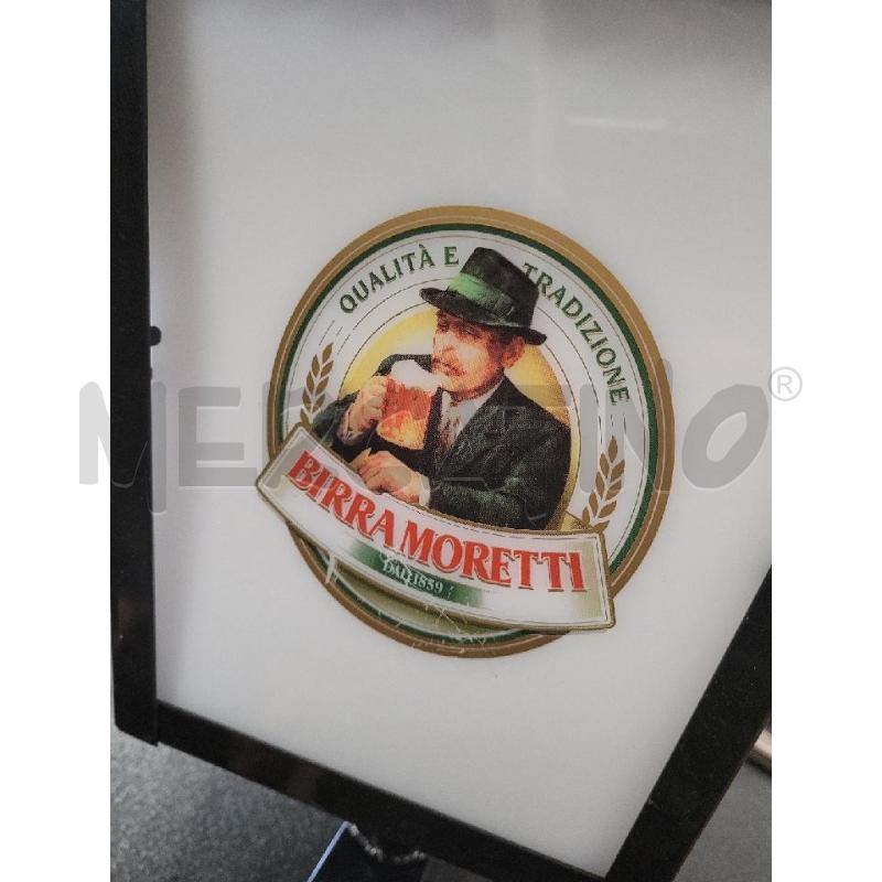 APPLIQUE LANTERNA BIRRA MORETTI | Mercatino dell'Usato Frossasco 2
