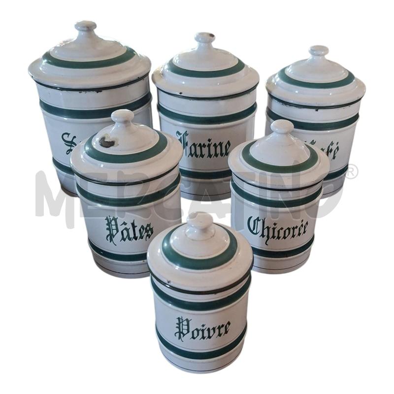 BARATTOLI PZ.6 LATTA BCA/VERDE DIFETTI | Mercatino dell'Usato Frossasco 1