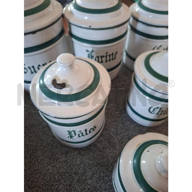 BARATTOLI PZ.6 LATTA BCA/VERDE DIFETTI | Mercatino dell'Usato Frossasco 4