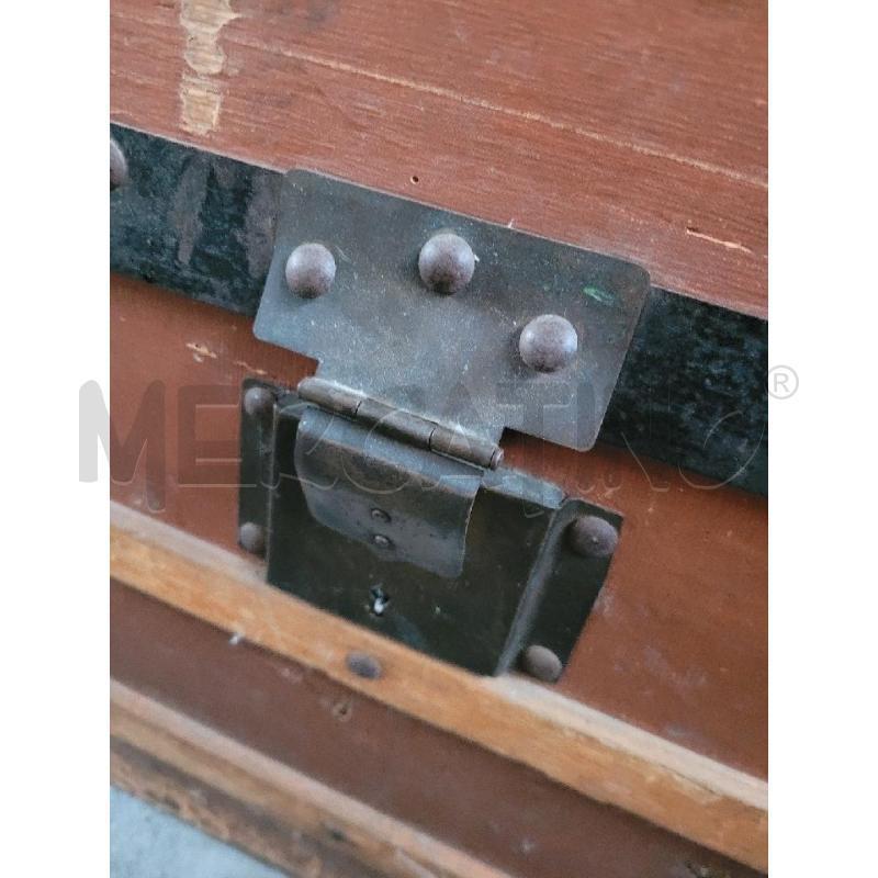BAULE 101X55X40 LEGNO SCUROI *FIETTA* | Mercatino dell'Usato Frossasco 2