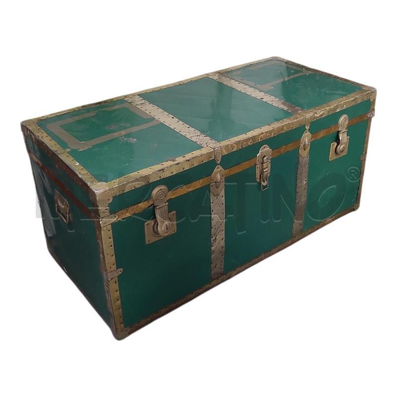 BAULE 55X116X55 VERDE/DORATO | Mercatino dell'Usato Frossasco 1