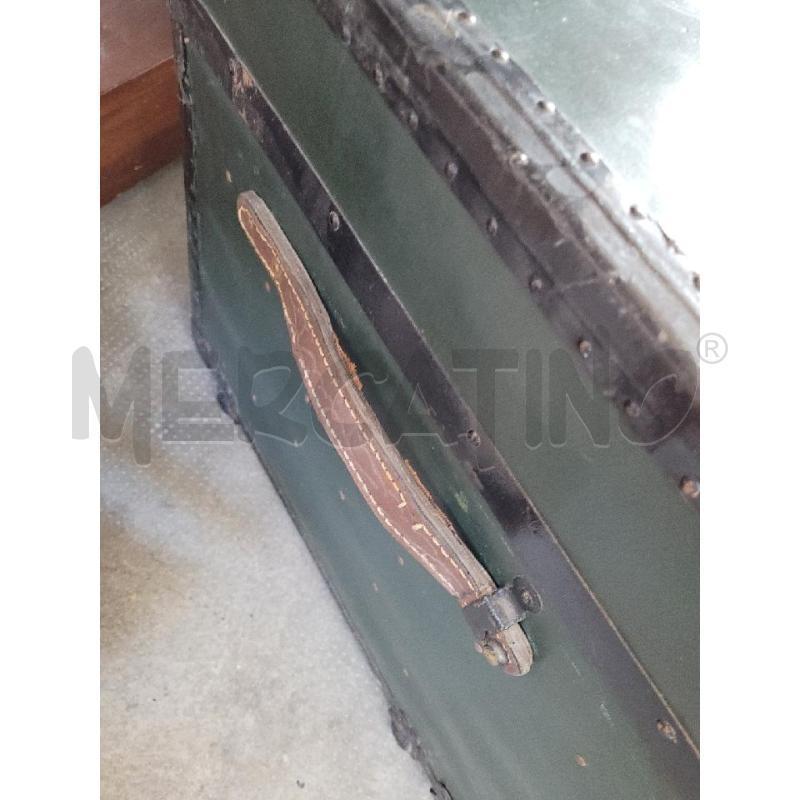 BAULE VERDE/MET NERO 80X50X48 | Mercatino dell'Usato Frossasco 3