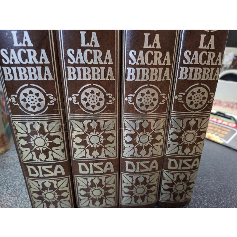 BIBBIA 4VOLUMI DISA  | Mercatino dell'Usato Frossasco 2