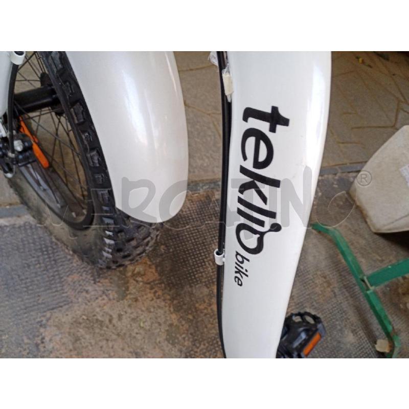 BICI 20P FAT BIANCA TEKLIO PIEGHEVOLE | Mercatino dell'Usato Frossasco 4