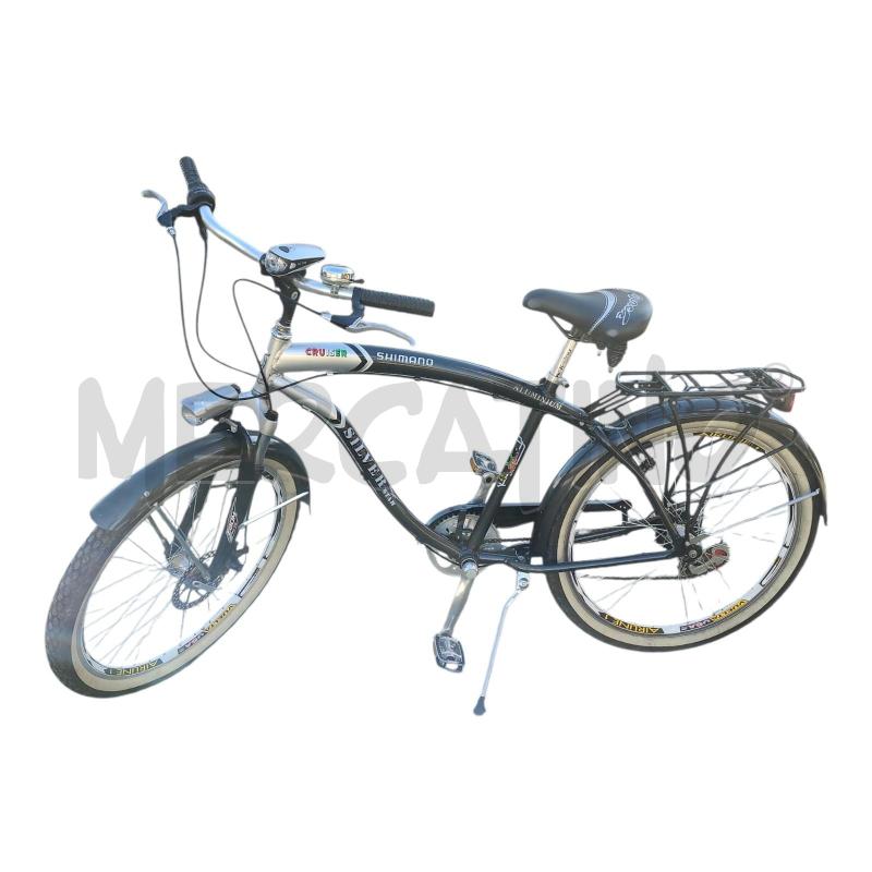 BICI 26P GRIGIA SILVER CRUISER ALUMINIUM  | Mercatino dell'Usato Frossasco 1