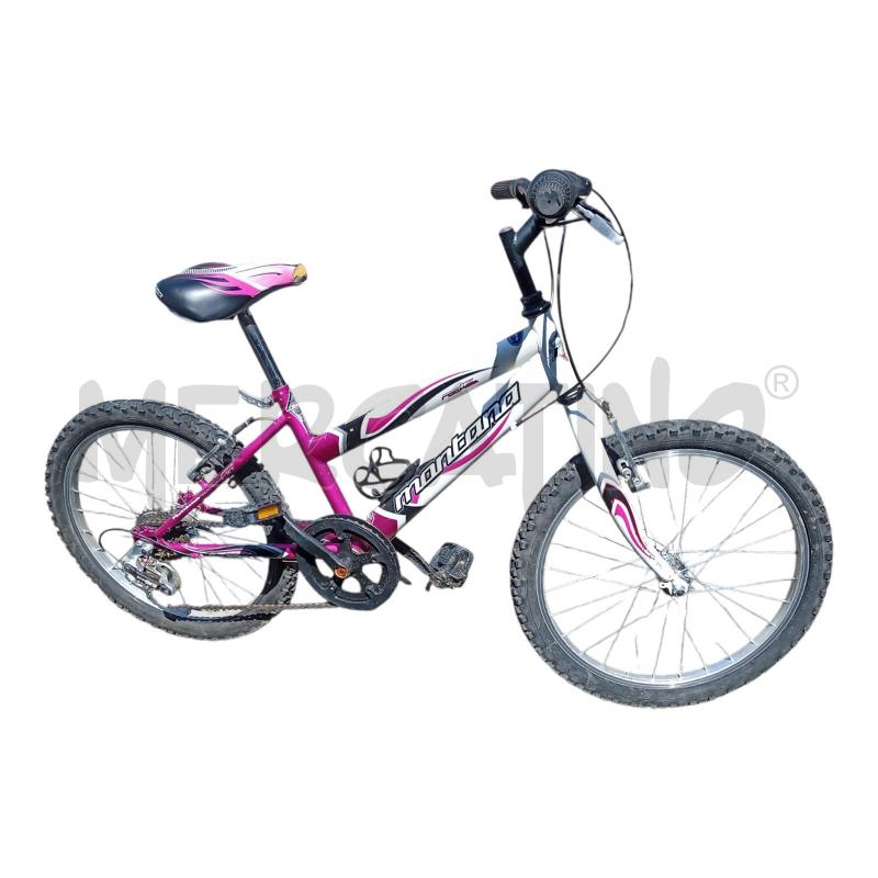BICI BIMBA MTB 20P BCA/ROSA MONTANO | Mercatino dell'Usato Frossasco 1