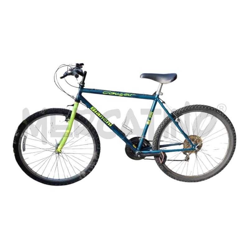 BICI MTB 26P PETROLIO/GIALLO BIANCHI | Mercatino dell'Usato Frossasco 1