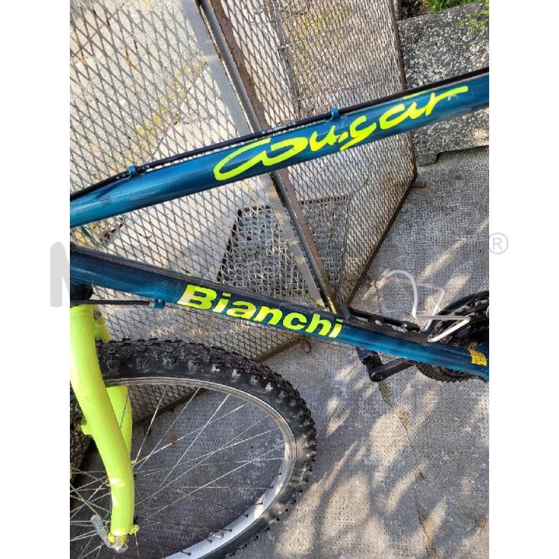BICI MTB 26P PETROLIO/GIALLO BIANCHI | Mercatino dell'Usato Frossasco 2
