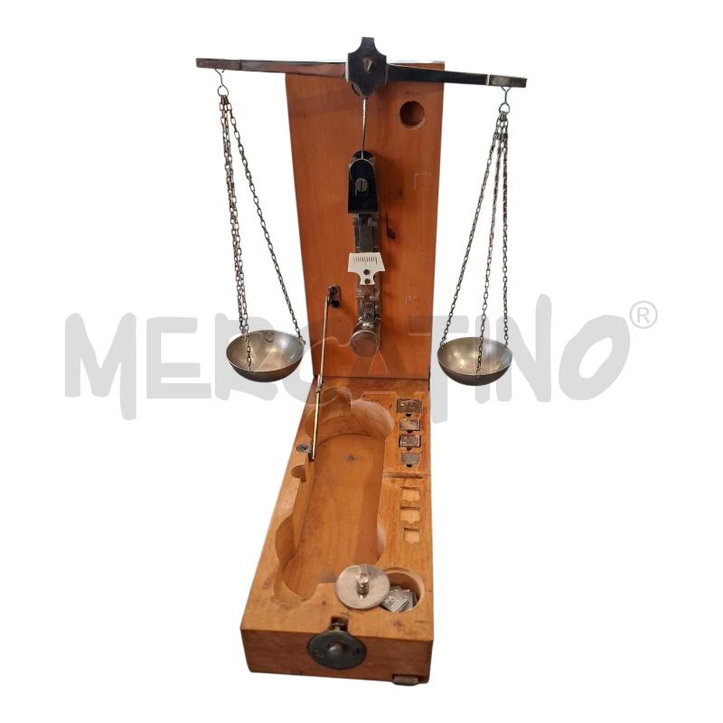 BILANCINO PESA GRAMMI SCATOLA LEGNO | Mercatino dell'Usato Frossasco 1