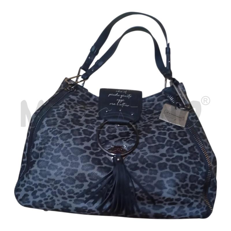 BORSA DONNA 2MAN FANT NERA/GR PANDORINE VICKY FUR | Mercatino dell'Usato Frossasco 1