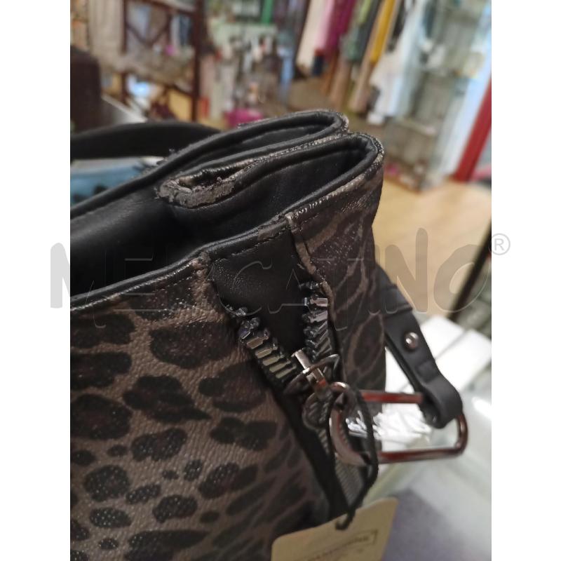BORSA DONNA 2MAN FANT NERA/GR PANDORINE VICKY FUR | Mercatino dell'Usato Frossasco 4