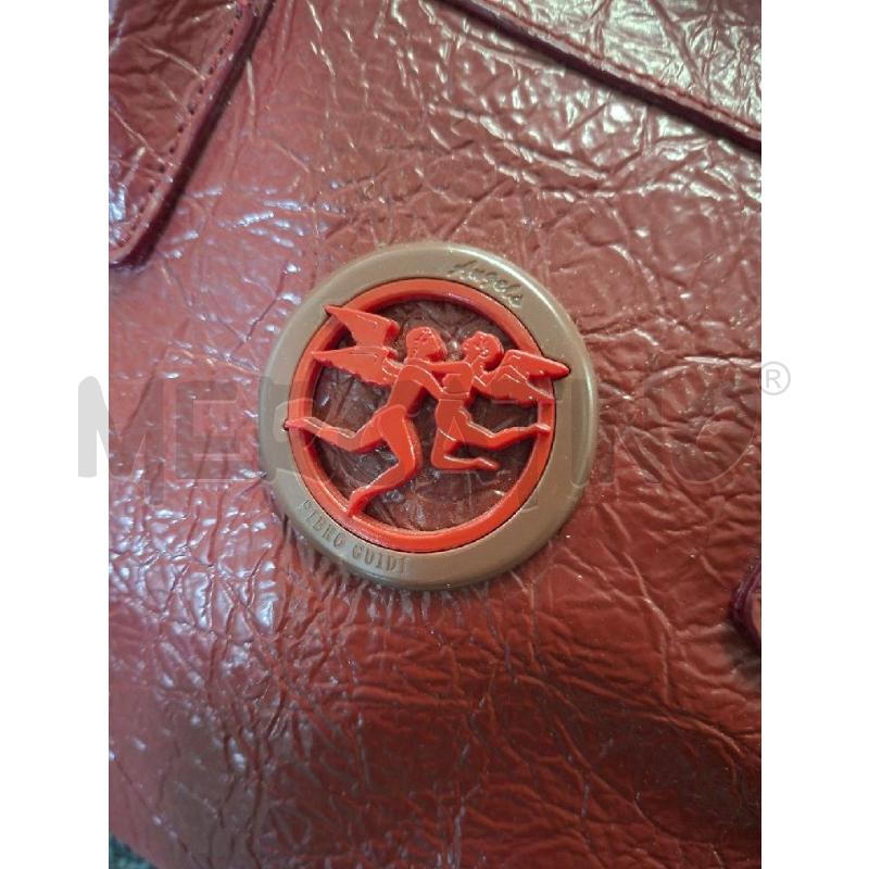 BORSA DONNA 2MAN ROSSA PIERO GUIDI ANGELS 34X20X25 | Mercatino dell'Usato Frossasco 3