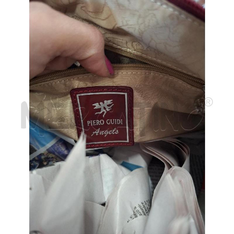 BORSA DONNA 2MAN ROSSA PIERO GUIDI ANGELS 34X20X25 | Mercatino dell'Usato Frossasco 4