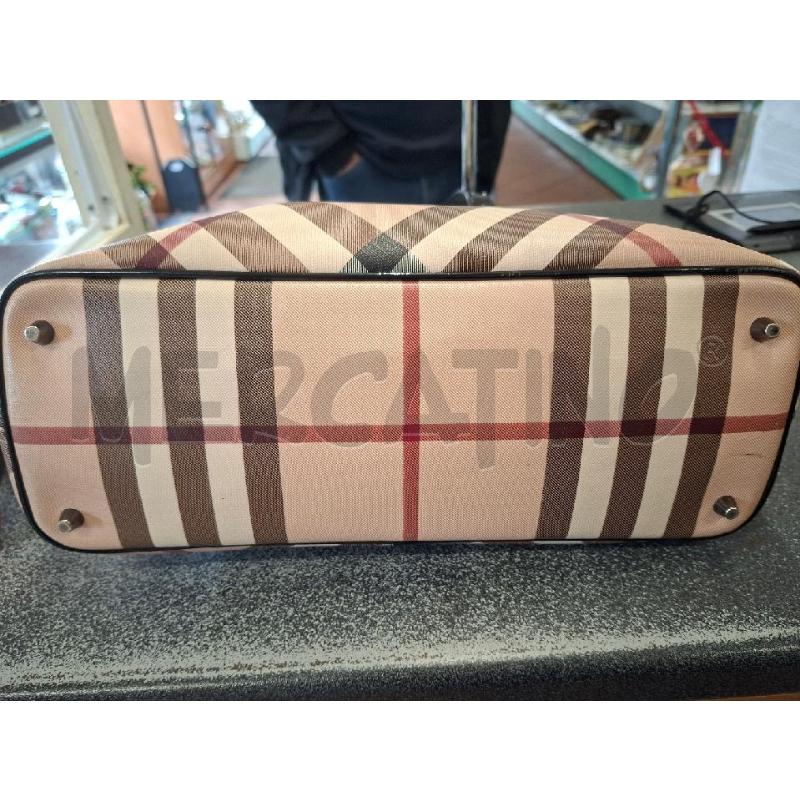 BORSA DONNA 2MAN TOTE BAG BURBERRY 35X13X22 | Mercatino dell'Usato Frossasco 5
