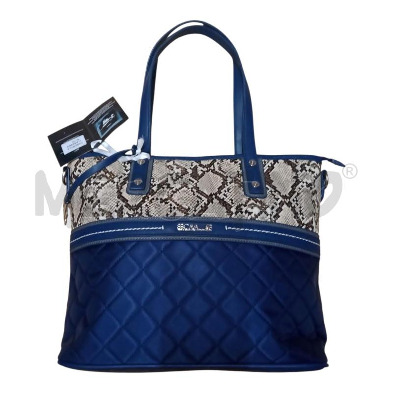 BORSA DONNA 2MAN+TRAC FANT BLU BCAVALLI | Mercatino dell'Usato Frossasco 1