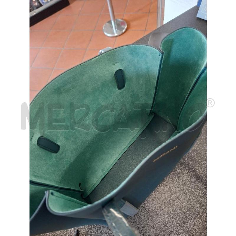BORSA DONNA 2 MANICI PETROLIO CACHAREL | Mercatino dell'Usato Frossasco 2