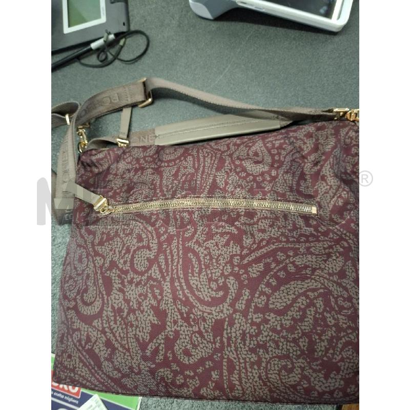BORSA DONNA BORBONESE FANT BORDEAUX 30X10X30 | Mercatino dell'Usato Frossasco 3