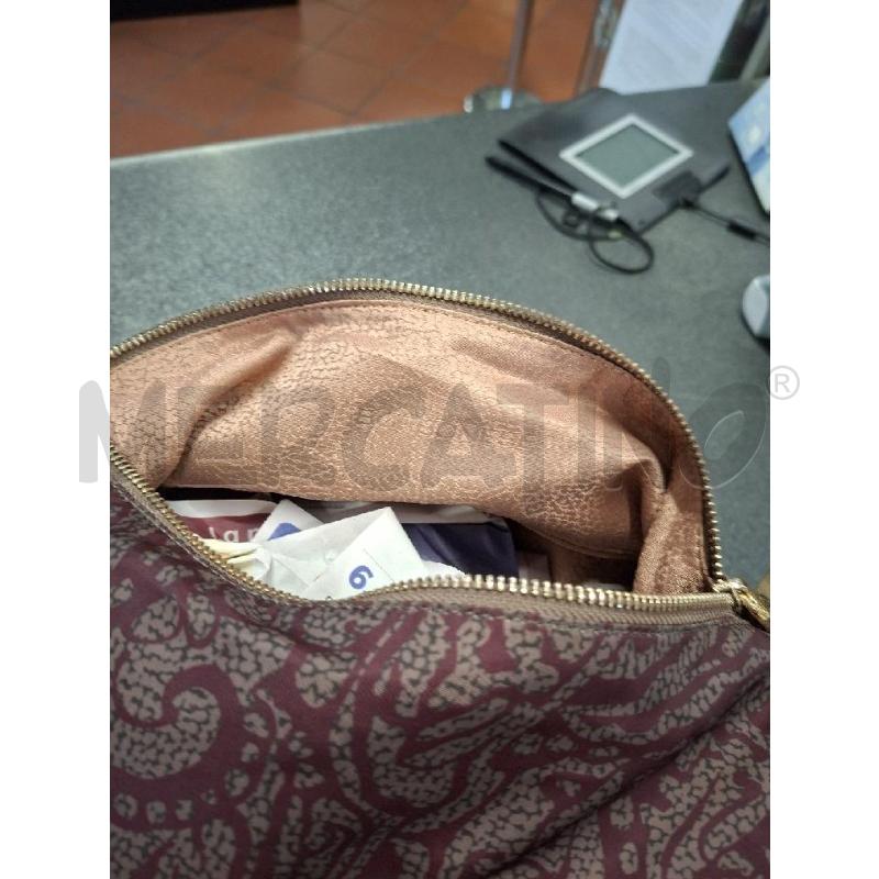 BORSA DONNA BORBONESE FANT BORDEAUX 30X10X30 | Mercatino dell'Usato Frossasco 4
