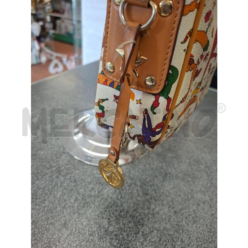 BORSA DONNA TRAC PIERO GUIDI MAGIC CIRCUS 28X21X9 | Mercatino dell'Usato Frossasco 3