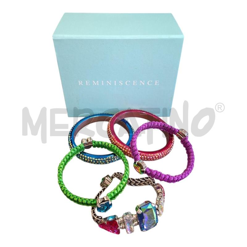 BRACCIALE 5PZ COLORATO REMINESCENCE | Mercatino dell'Usato Frossasco 1
