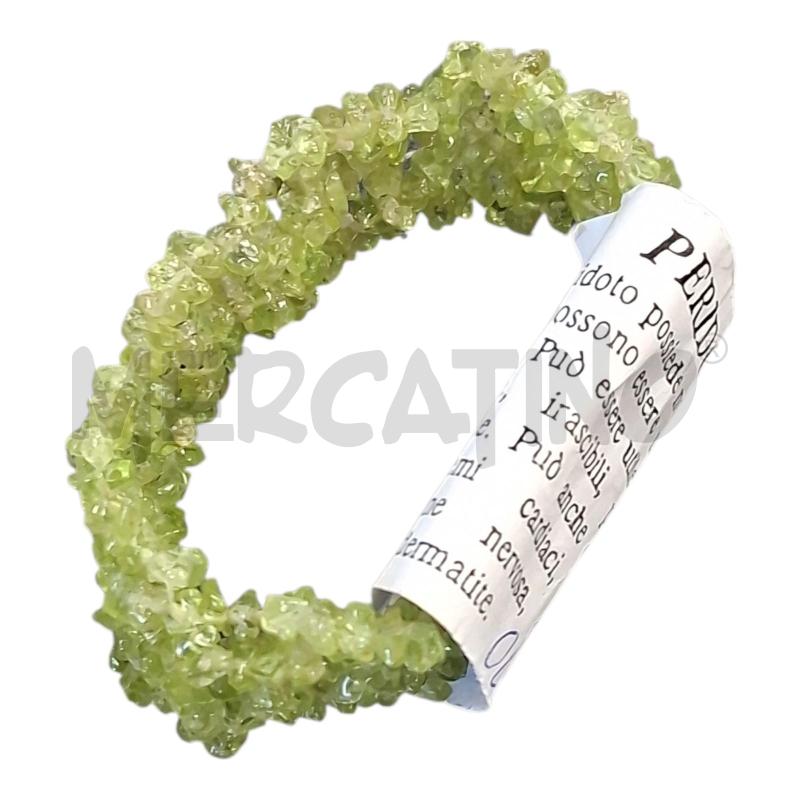 BRACCIALE ELASTICO PERIDOTO | Mercatino dell'Usato Frossasco 1