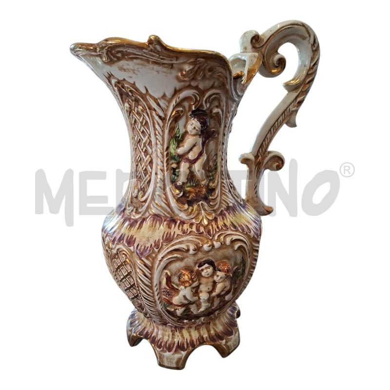 BROCCA CER PUTTI BCA/DORATA H37 CAPODIMONTE  | Mercatino dell'Usato Frossasco 1
